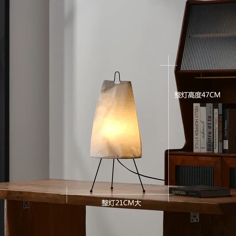 Gulvlampe med LED - japanskinspirert minimalistisk design