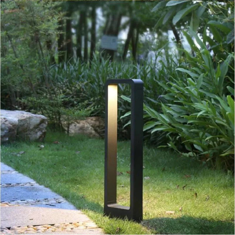 Hagelampe med LED i aluminium - vanntett bakkebelysning