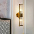 Vegglampe i krystall med LED - moderne design med én eller to armer
