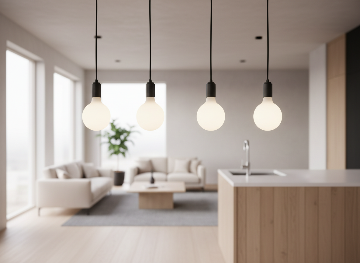 LED-pærer med E27-sokkel - 4-pakning