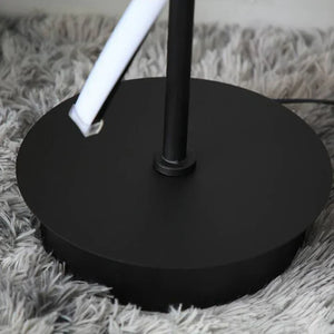 Gulvlampe med integrert LED og moderne spiralform, 155 cm