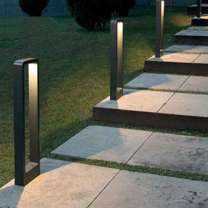 Hagelampe med LED i aluminium - vanntett bakkebelysning