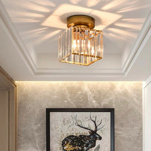 Takplafond i krystallglass - moderne i matt svart eller antikkgull
